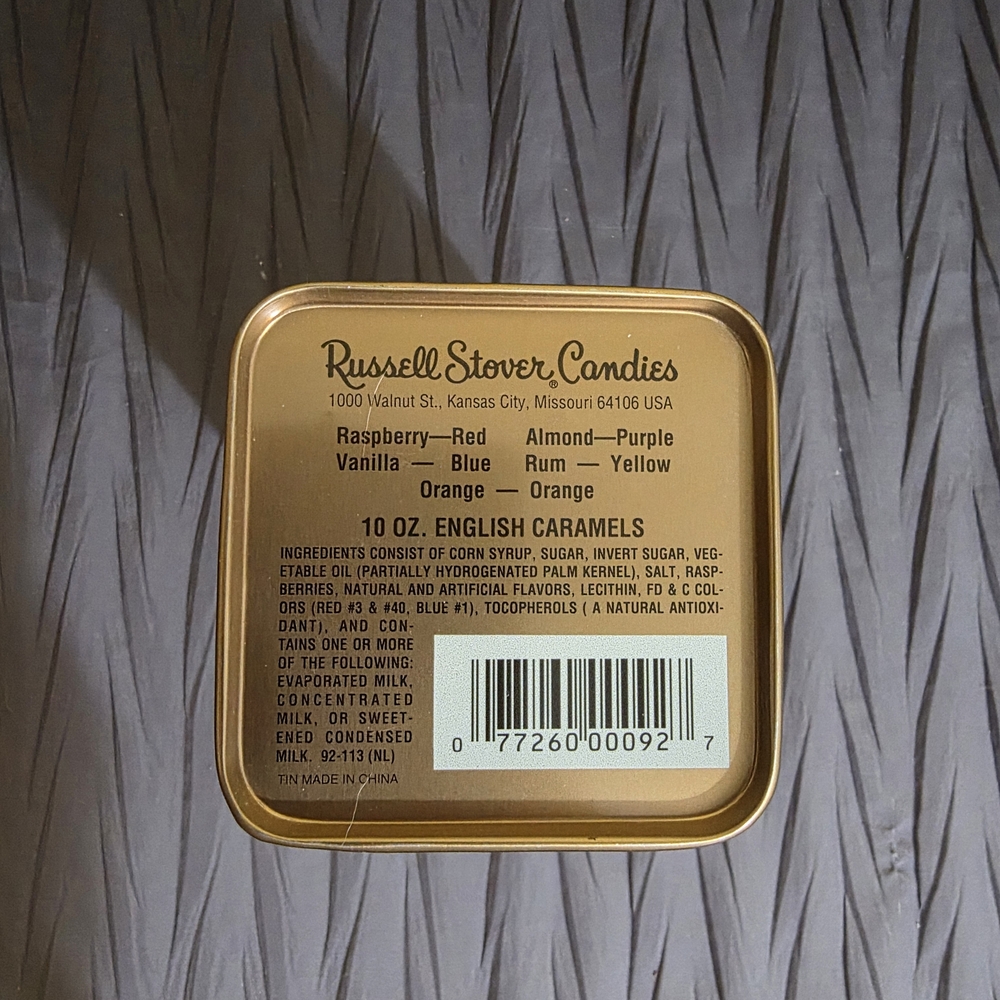 Russel Stoffer Storage Bank Tin - Picture 2 of 4